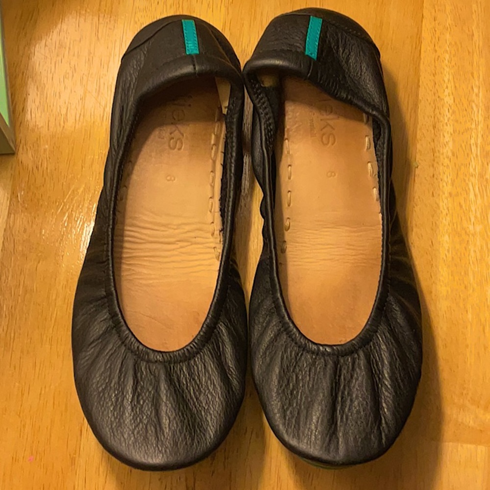 Matte Black Tieks (size 8)
